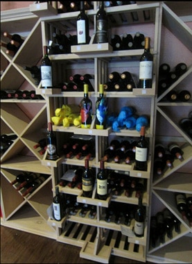 2 Column Retail Stack Wine Rack