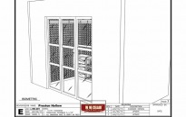 CAD Drawing Custom Wine Cellar with an Efficient Cooling Unit