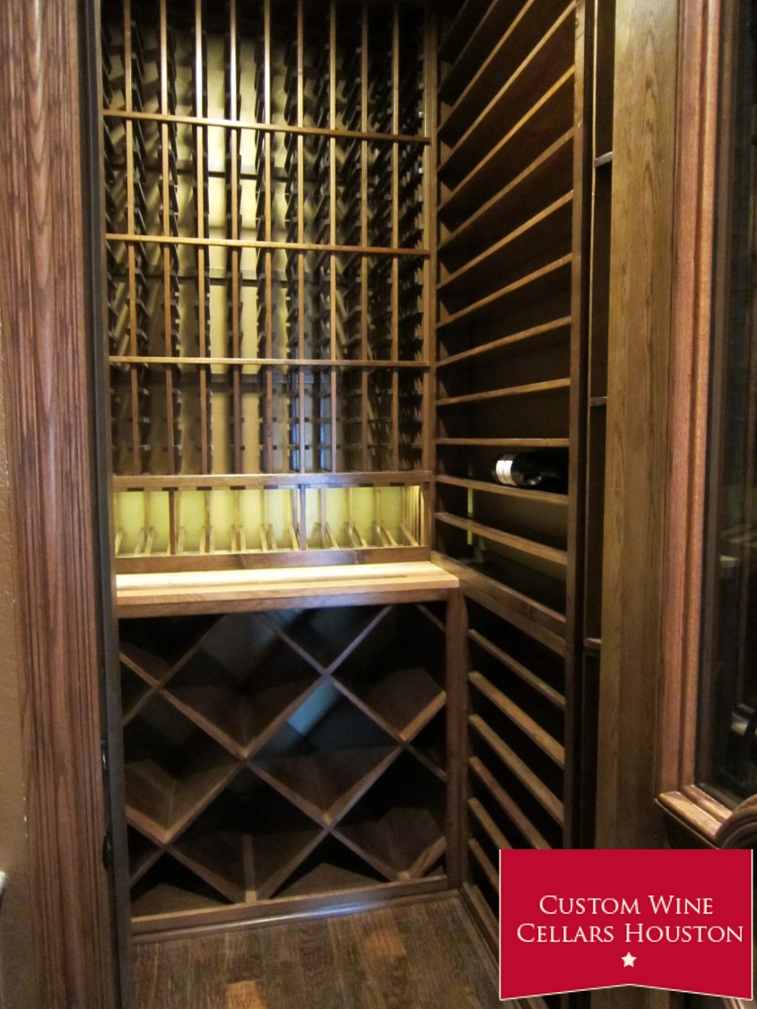 Texas Custom Wine Cellar Designed with Form and Function in Mind