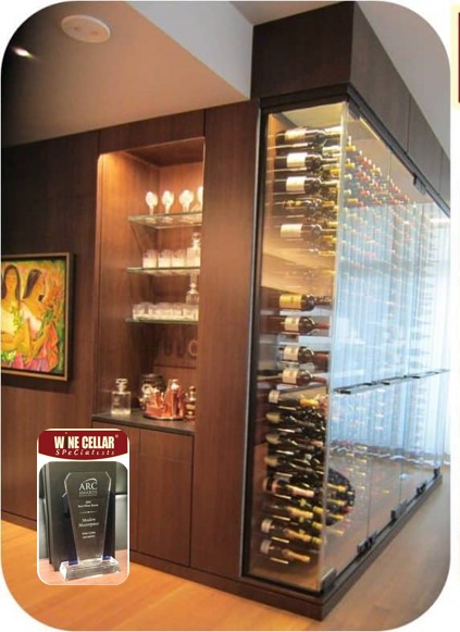 Modern Wine Cellar Metal Wine Racks