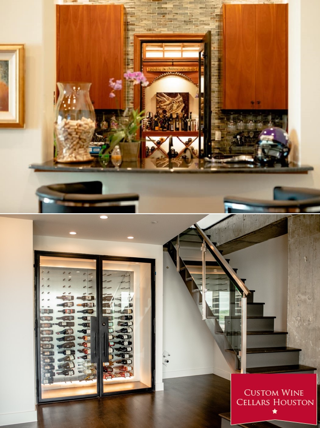 Houston Wine Cellar Designs