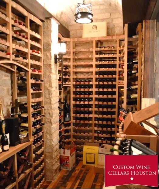 Custom Wine Racks Made from Wine Barrels Add a Vintage Feel to Wine Cellars 