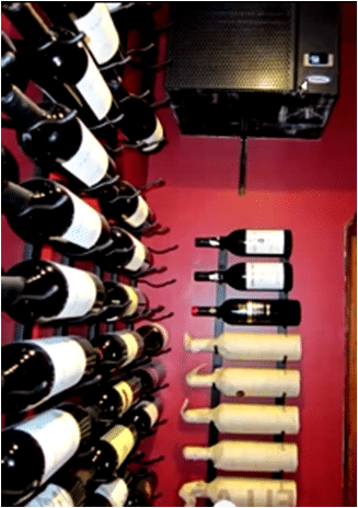 cooled wine cellar