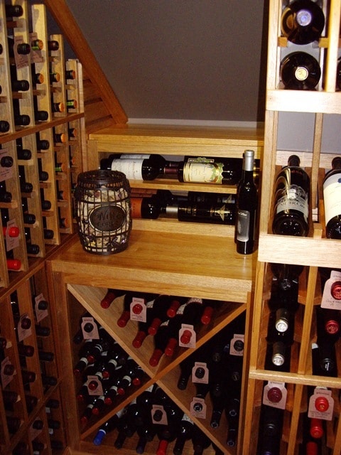 wooden wine racks Houston