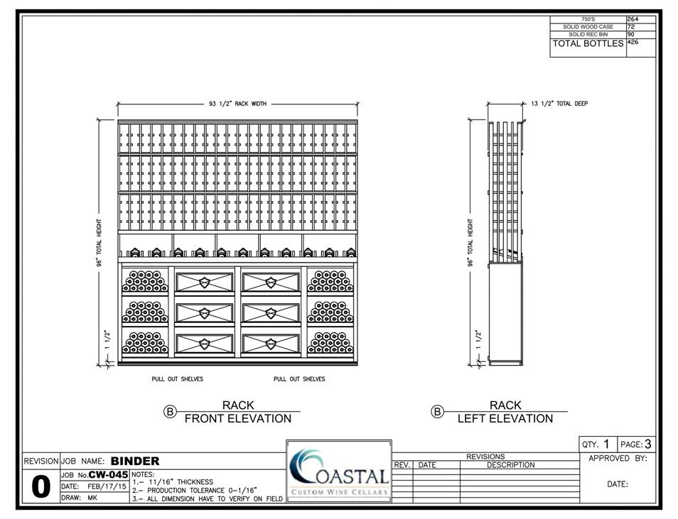 Right Wall Custom Wine Cellar Design Houston