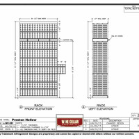 3-Dimensional  Drawing Wine Room Houston