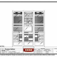 Exterior View of the Custom Wine Cellar Houston